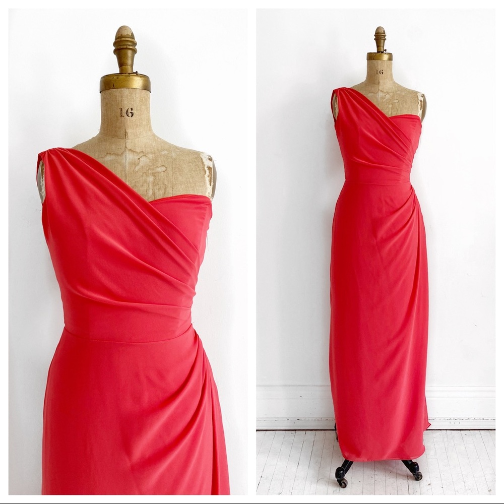 AFTER SIX Firecracker 6646 one shoulder dress.